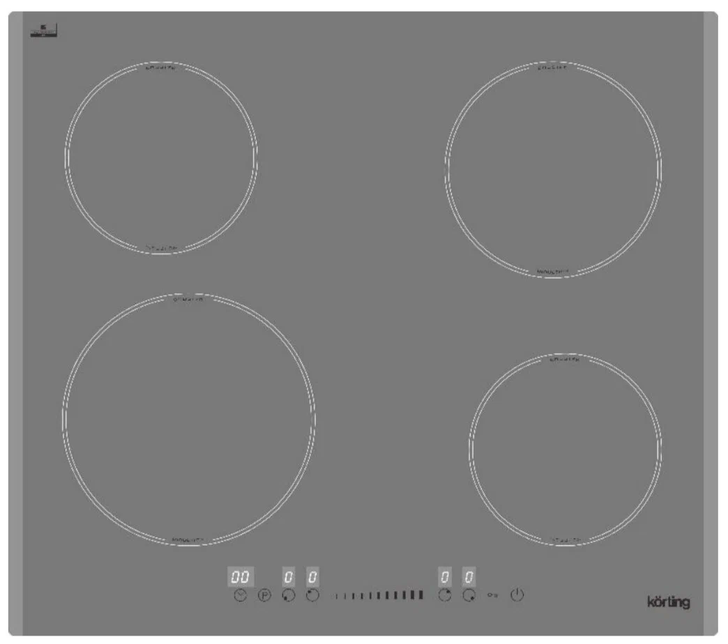 Электрическая варочная панель Korting HI 64560 BGR - купить в Екатеринбурге