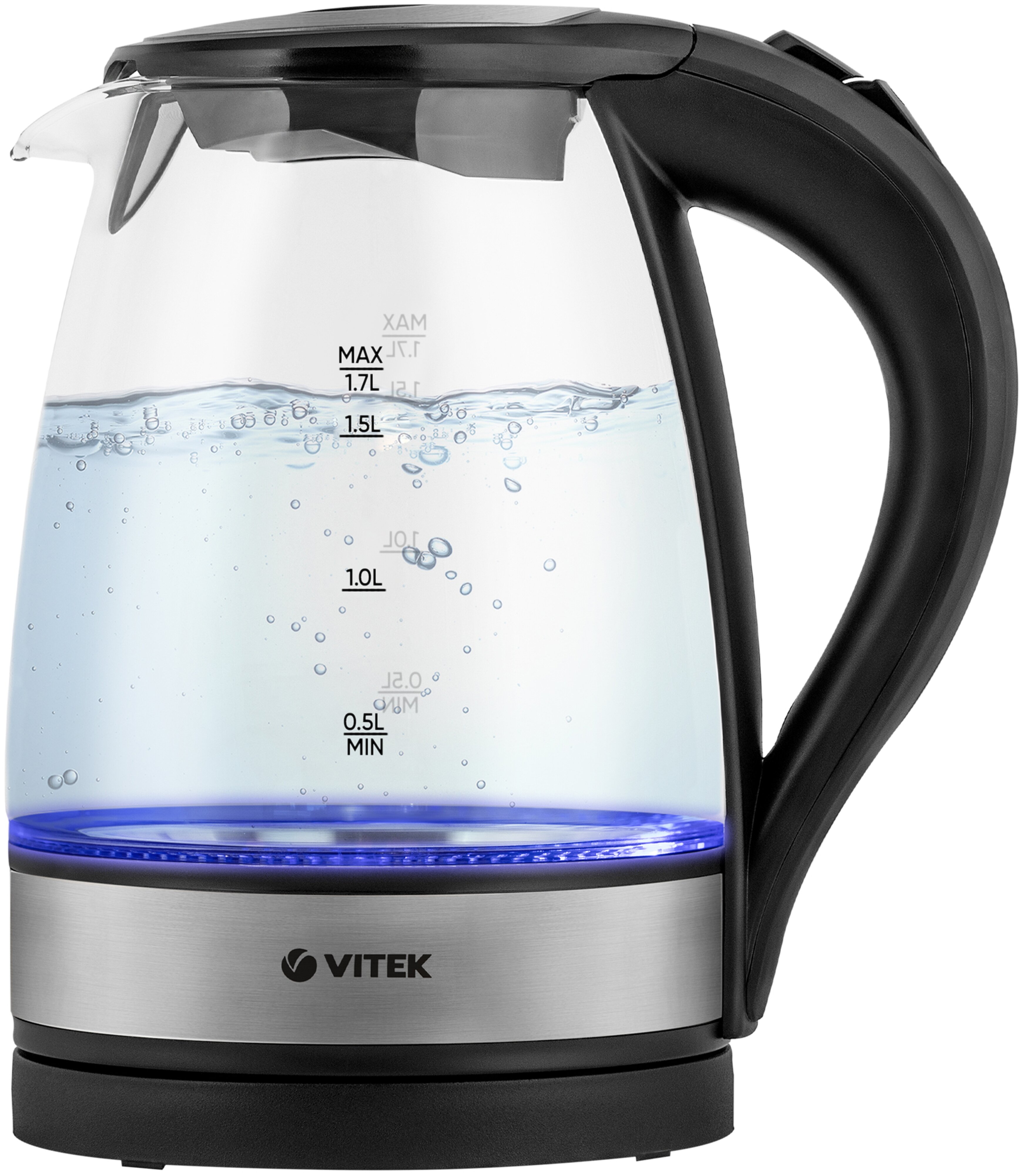VITEK VT-7008 серебристый/черный